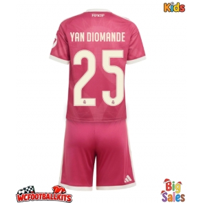 Real Madrid Yan Diomande #25 Replica Third Stadium Kit for Kids 2026-27 Short Sleeve (+ pants)